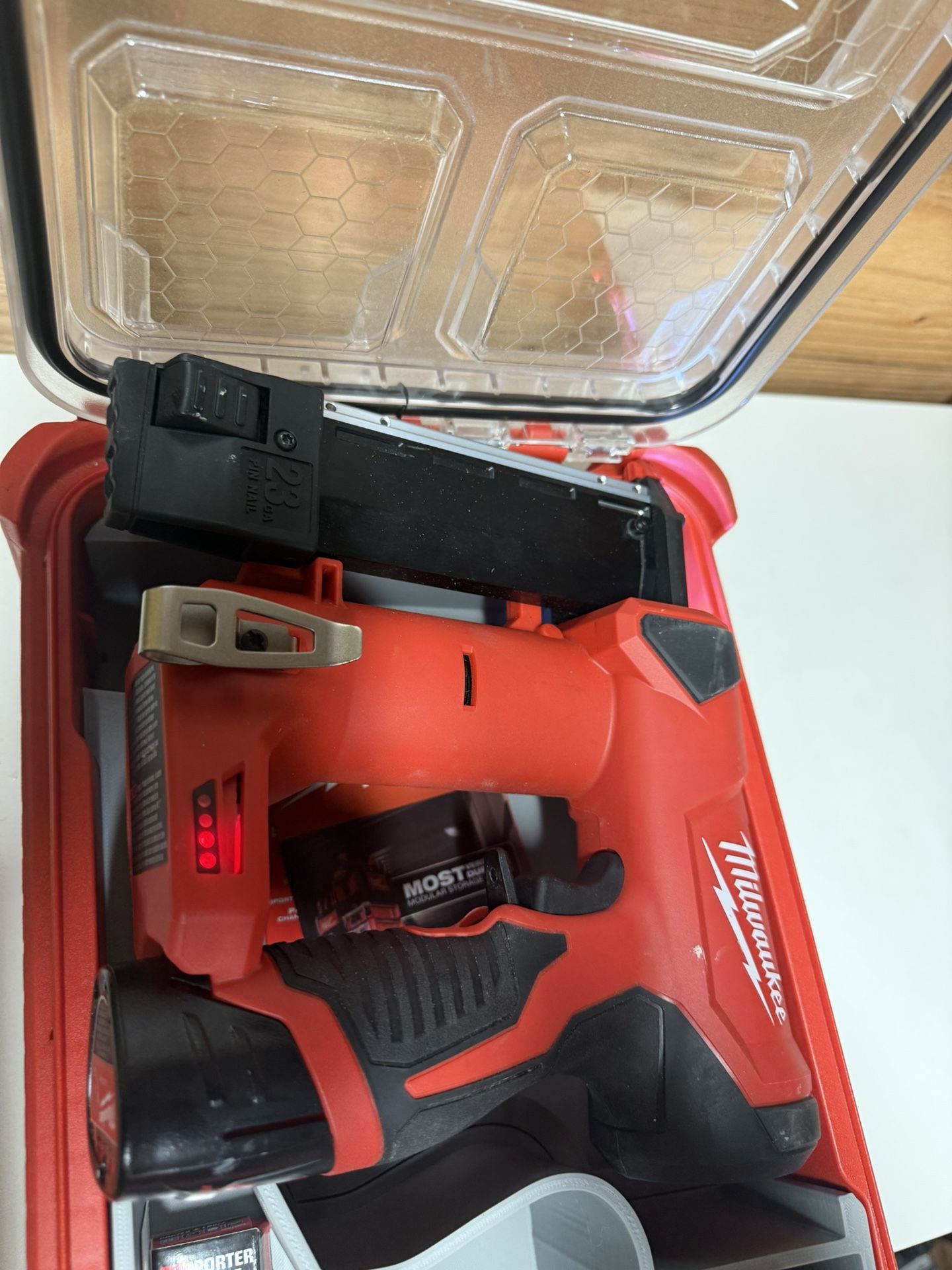 M12 12-Volt 23-Gauge Lithium-Ion Cordless Pin Nailer