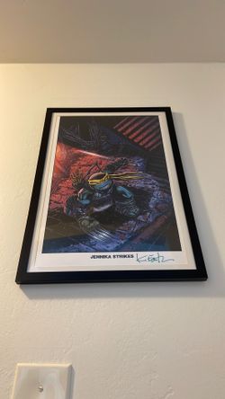 Jennika Strikes Art Print