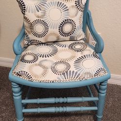 Chair with pillow
