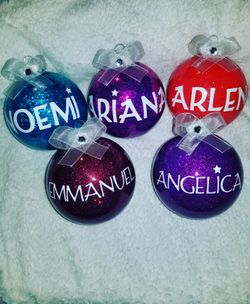 Custom Made Ornaments And More....