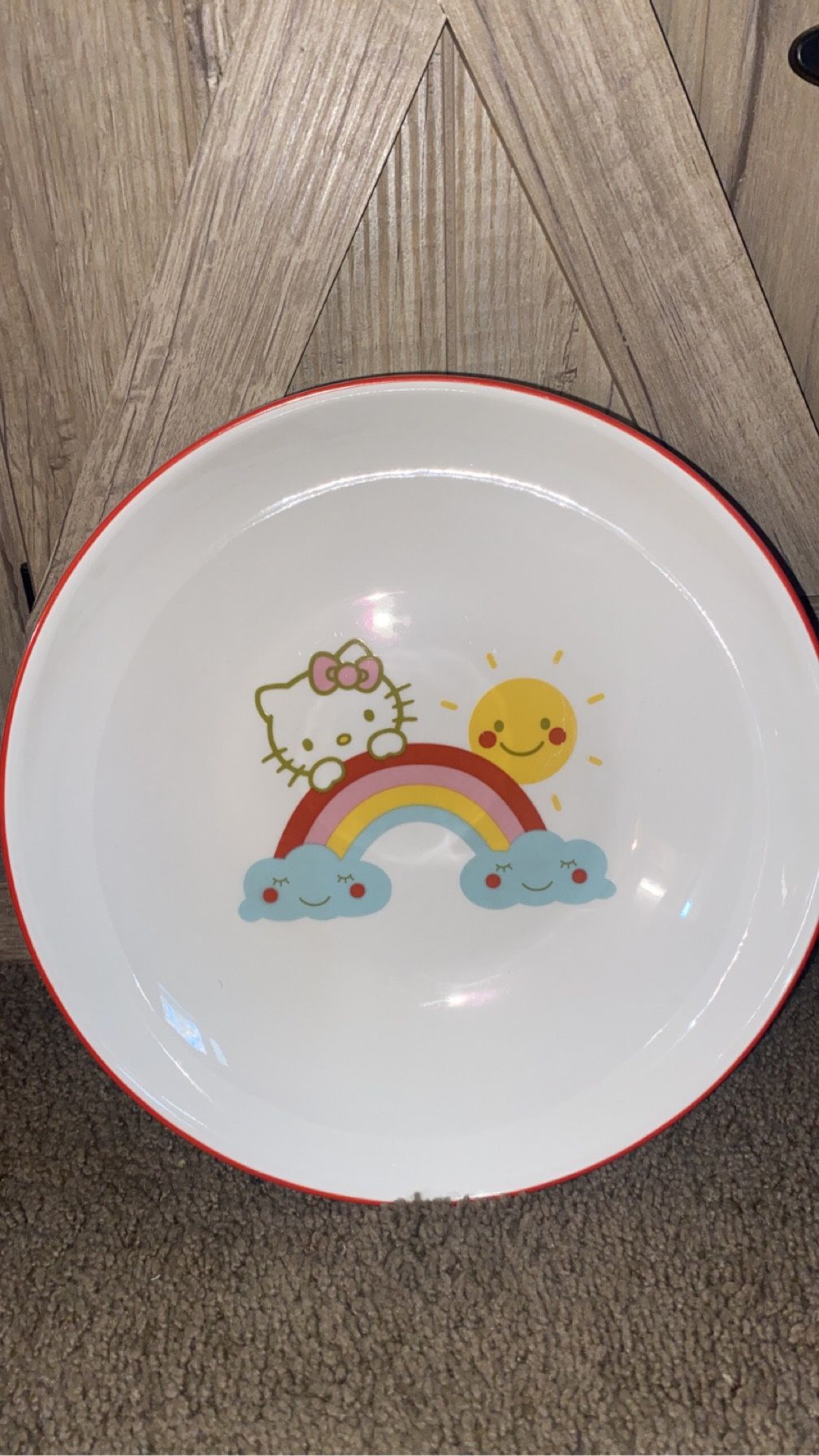 Hello Kitty Bowl 9.5 In