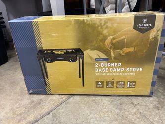 Stansport 2-Burner Base Camp Stove