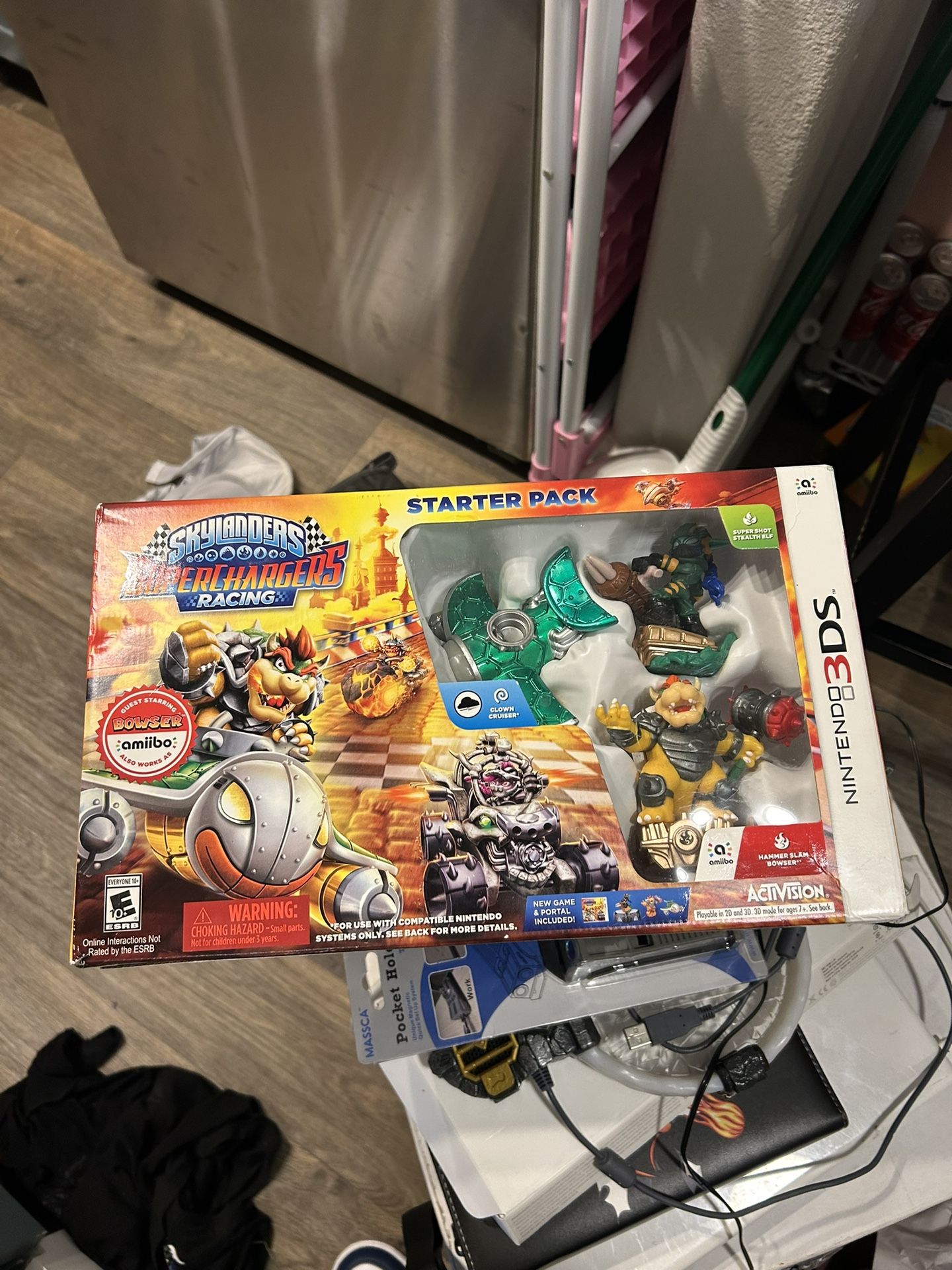 Skylanders SuperChargers Racing Starter Pack (Nintendo 3DS) – Complete w/ Bowser Amiibo + Portal