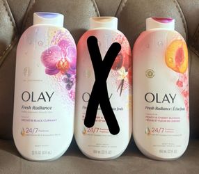 Olay body wash $5 each    $5 cada uno (located at Escondido California 92025)