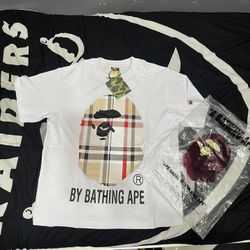White Bape T Size Medium