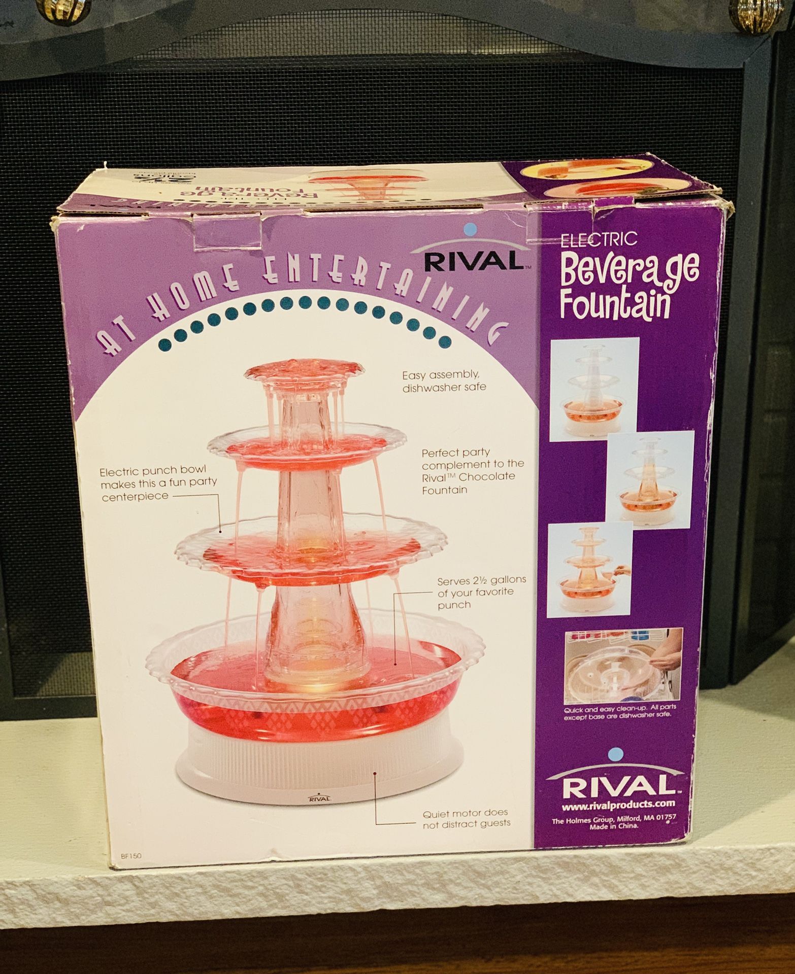 RIVAL Electric Beverage Fountain 2.Gallons