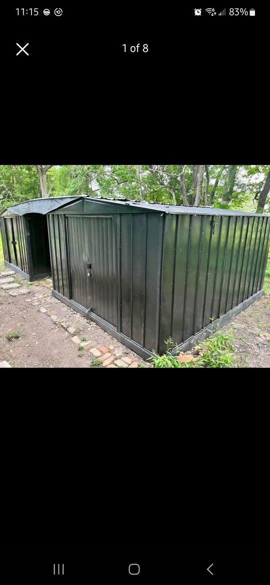 (2) 10'x12' sheds