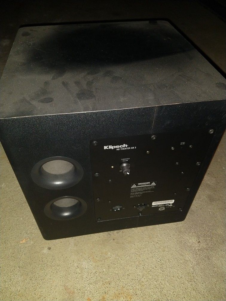 Klipsch Subwoofer 