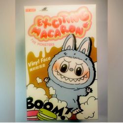 New Exciting Macaron Vinyl Face Labubu (unopened)