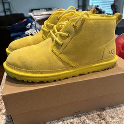 Yellow Ugh Boots 