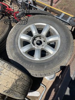 Set A Four With Brand New Tires 18 Inch Infiniti Rims