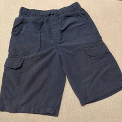 Boys Size 7 navy blue cargo shorts
