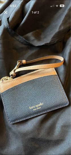 Kate Spade Leather Wristlet Card Holder