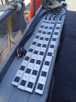 4-  25 inch electrical plug strips