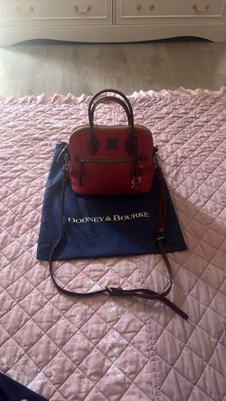 Dooney & Bourke Red Leather Satchel