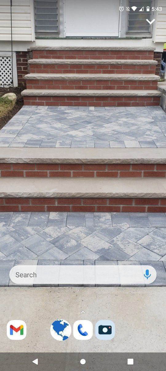 Hi I'm Fernando I M Working In Construction Jobs Pavers Concrete Steps Retaining