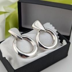Door Knocker Earrings in Premium 925 Sterling Silver 