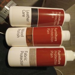 Fabric Protection Leather Care Wood Polish Pack