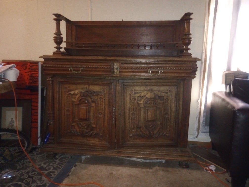 Antique Cabinet Sideboard