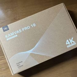 Huion Kamvas Pro 19 4k drawing tablet + desktop arm