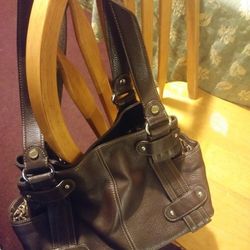 MAKE AN OFFER- Leather Tignanello and Fossil Purses