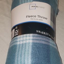 Mainstays Fleece Throw Blanket
