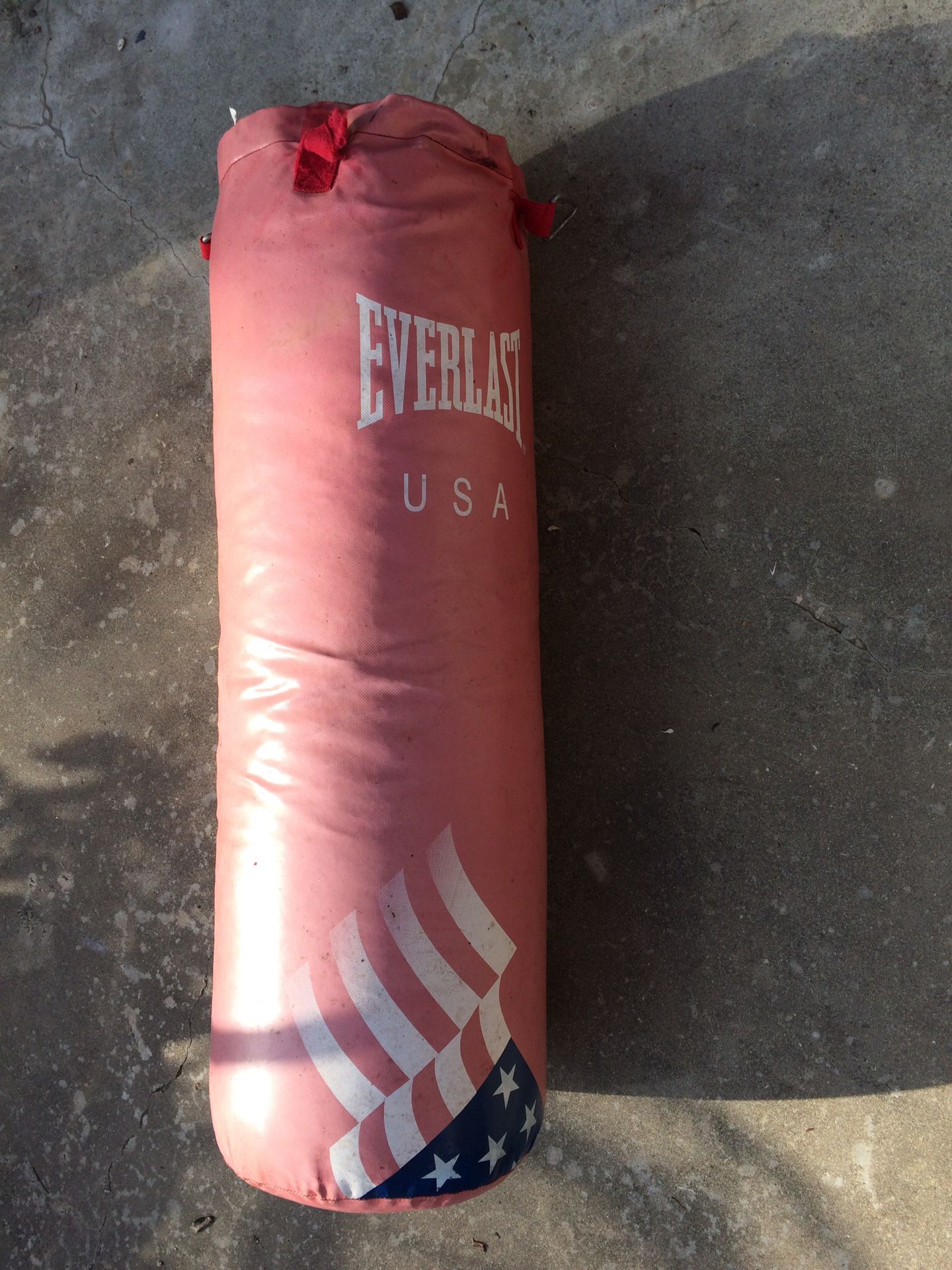 70# Everlast kicking punching boxing bag.