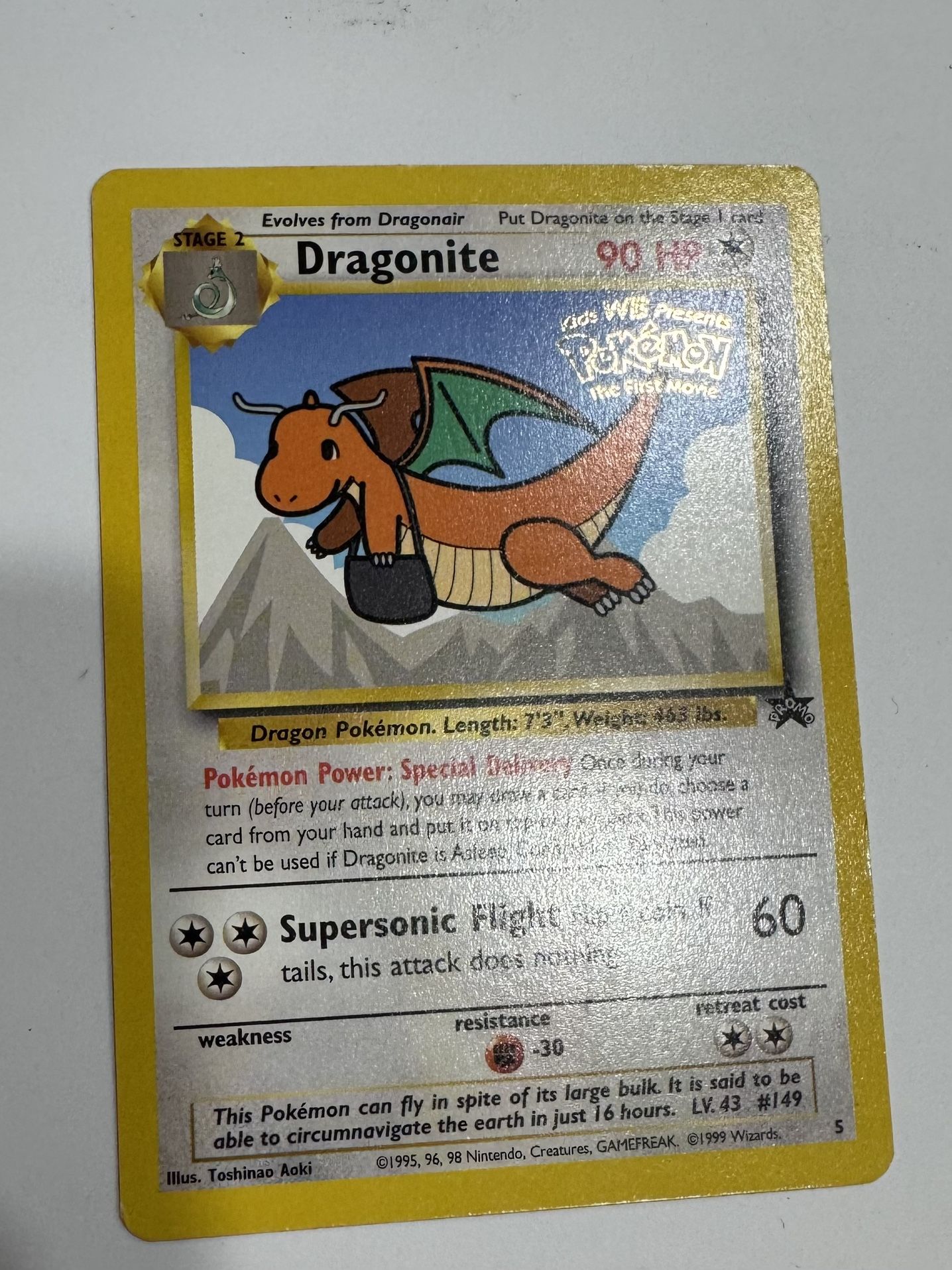 Promo Card Dragonite