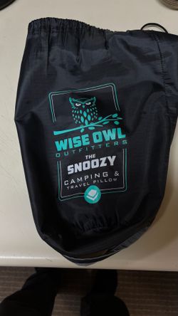 Camping pillow back packing ( wise owl snoozy )