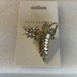 Luxury Rhinestone Wheat Brooch