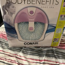 Brand New Foot Spa Unopened $15. Mpu