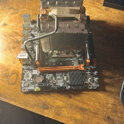 X99h Motherboard With Cpu