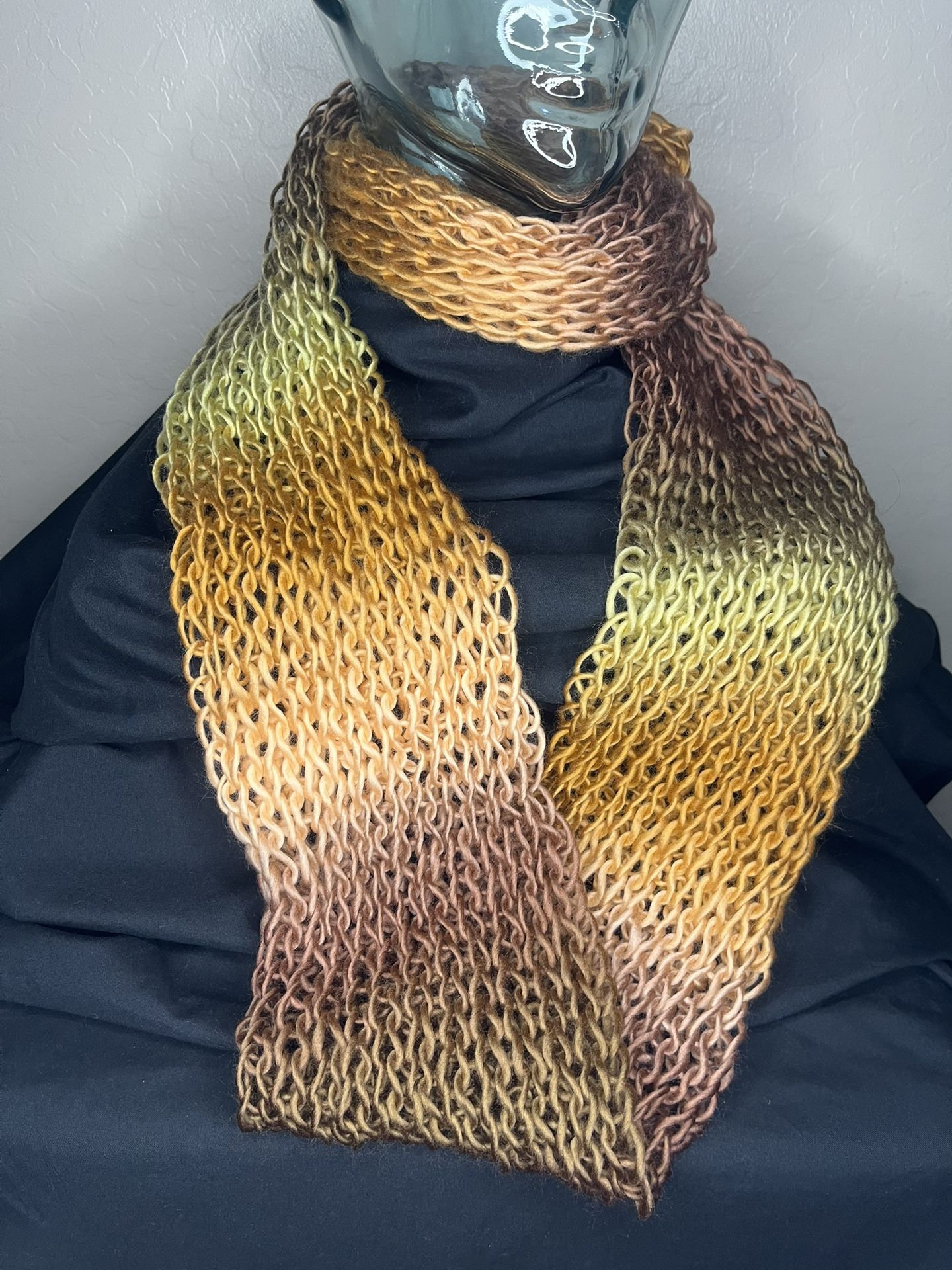 Women’s Hand Knit Infinity Scarf (wrap)