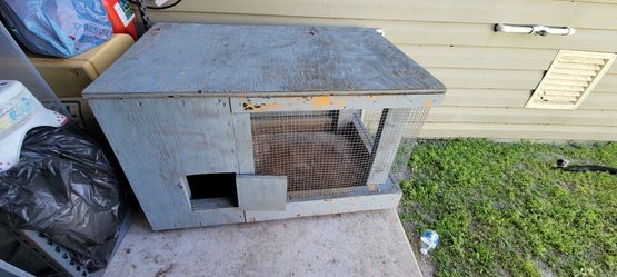 Hand Made Hutch For Guinea Pigs Rabbits Etc