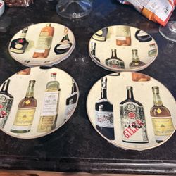 Wine Theme Plates
