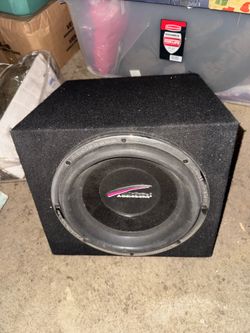 Audiobahn AW121T 1-Way 12in. Car Subwoofer