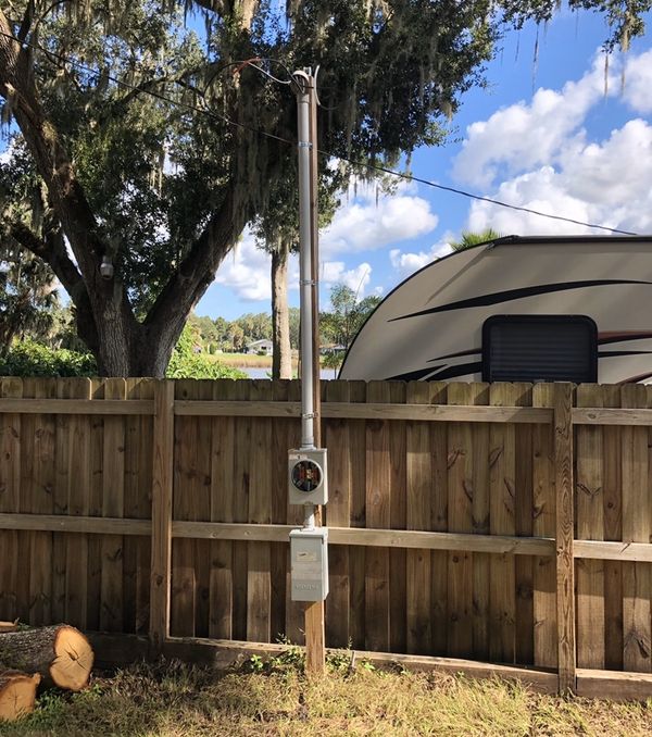 Temp electric pole for Sale in Riverview, FL OfferUp
