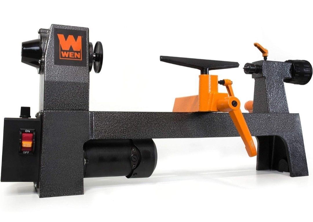 WEN Benchtop Wood Lathe And Chuck Set