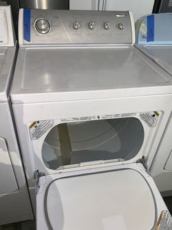 Whirlpool gas dryer working perfectly with 4 months warranty