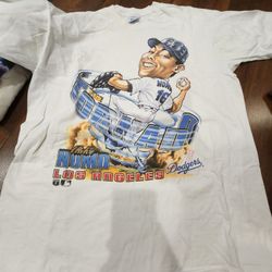 1994 Dodgers Nomo Shirt Vintage Sz Large