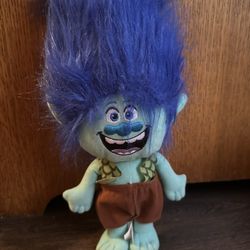 TROLLS DreamWorks 14" stuffed HAPPY BRANCH character figure Toy Factory 2016