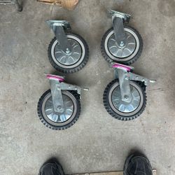 Heavy Duty 8” Swivel Casters
