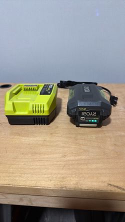 Ryobi 40v Lithium 2ah Battery with Charger