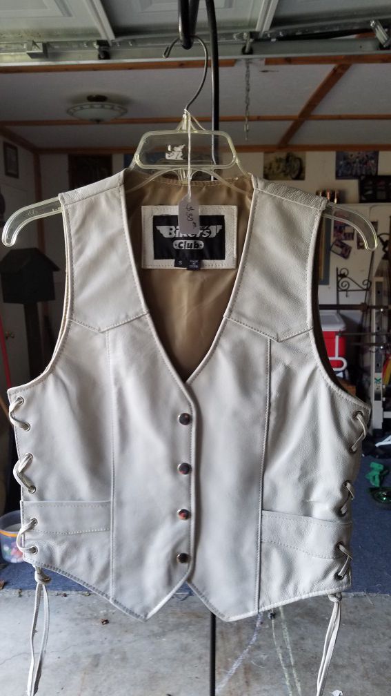 Women's Leather vest