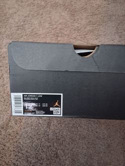 Air Jordan 1 Low Sail Deep Royal Blue Size 12
