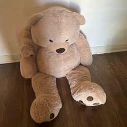 GIANT MAMA BEAR TEDDYBEAR WITH BEAR CUB