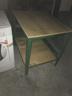 Heavy Duty Metal Work Bench Or Saw Bench