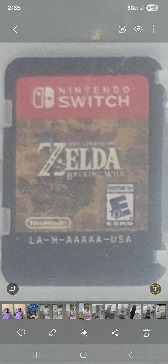 Zelda Breath of the Wild Nintendo Switch Game Kids Game Adventure Game 
