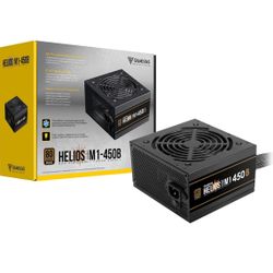 BRAND NEW (Sealed in Box) GAMDIAS 450W Gaming PC PSU, 80 Plus ATX Bronze 12V Power Supply for PC Computers with Active PFC, Non-Modular PSU