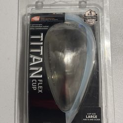 Shock Doctor Adult Titan Alloy Flex Cup Adult Large AGE 15 UP